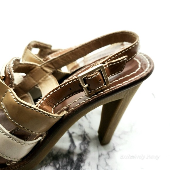 Michael Kors heels Y2K strappy heel sandals size 7 - Picture 3 of 7